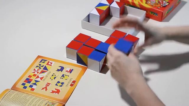 Развивающая игра для детей Сложи узор от компании Корвет