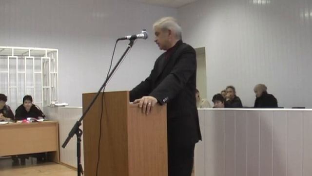 Дзгоев К.Х. (Часть 3). Видеозапись суда над руководителями Правобережного РОВД