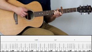 COLDPLAY - THE SCIENTIST | Guitar Cover Tutorial (FREE TAB)