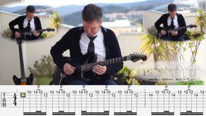 The Final Countdown Solo (Cover With Tab)