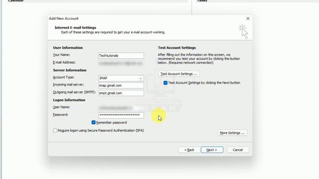 how to Configure Outlook Email/Gmail Manually POP/IMAP | MS-Outlook Configure Kaise Kare смотреть онлайн