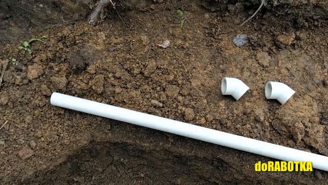 ✅ Укладка провода под землей в пластиковой трубе. Подключение электричества на даче. doRABOTKA