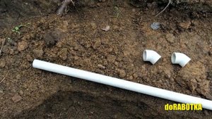 ✅ Укладка провода под землей в пластиковой трубе. Подключение электричества на даче. doRABOTKA