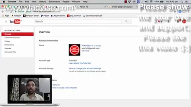 1 2 Ways How to change YouTube channel name without changing Gmail name YouTube SEO tips YouT смотреть онлайн