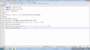 String Replace in java