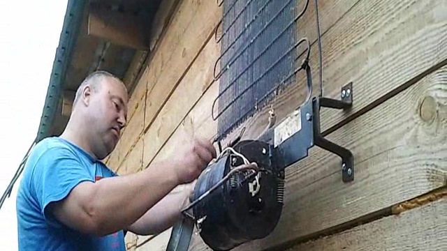 Установка рефрижератора на грибной цех