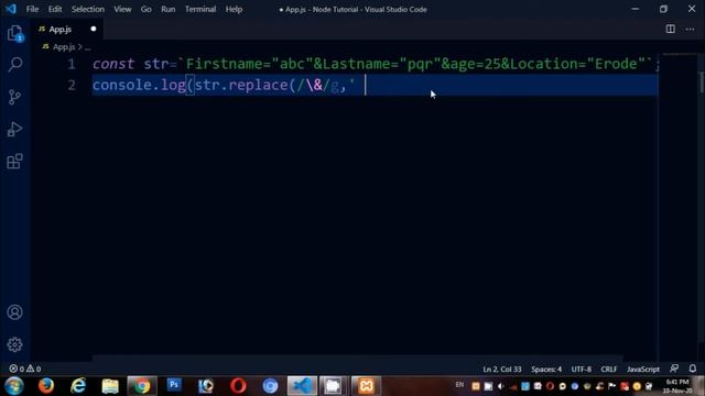 JavaScript ES12 String.replaceAll() Method in Tamil | ES2021 New Features of JavaScript in Tamil