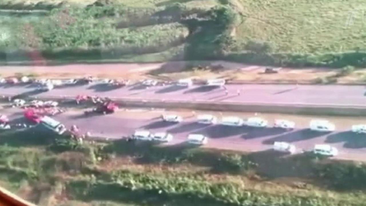 В Доминикане перевернулся автобус с российскими туристами