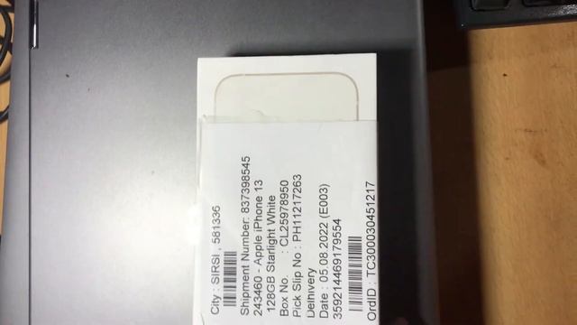 iPhone 13 starlight unboxing Croma. смотреть онлайн