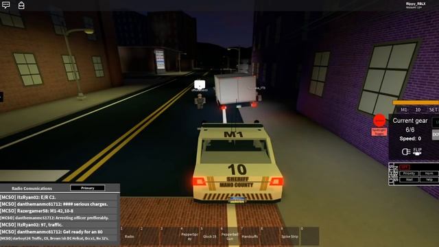 ROBLOX | Mano County Sheriff's Office | MOVE OUT THE WAY! смотреть онлайн