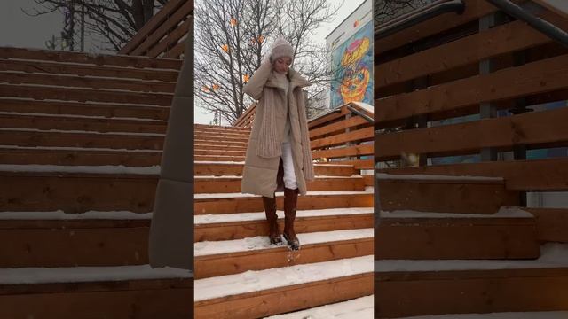 Зимний уютный пуховик стеганное пальто утепленное BRIARI. WILDBERRIES: Артикул 53945223 смотреть онлайн