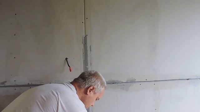 Ремонт в хрущёвке#19.Швы Гипсокартона Заделка(часть 2)