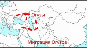 История Казахстана на карте