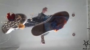 Black Converse Crush Fruit Under Glass (by Helga Li)