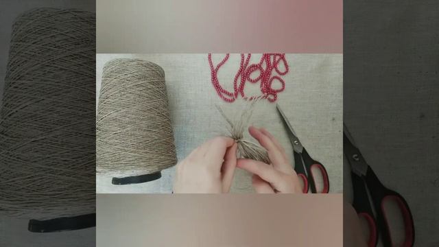 Кукла из ниток своими руками. Пошаговый мастер класс. DIY. смотреть онлайн