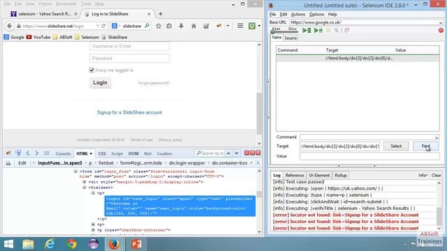 Selenium Locating Strategies - By Identifier, ID, Name, XPath, CSS, DOM