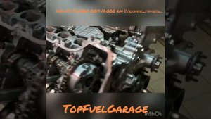 1UR-FE TLC200 2019 17.000 km /процесс сборки двигателя/ p.4 готовность 99%
