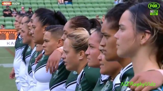 Indigenous All Stars Women Unity Dance vs Maori Ferns Haka 2019 смотреть онлайн