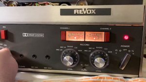 ReVox A-77, после ремонта и настройки