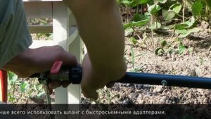 Монтаж системы полива Роса своими руками