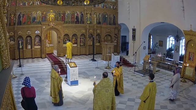 26.08.2023 Всенощное бдение в Феодоровском соборе смотреть онлайн