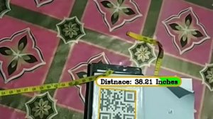 Distance Estimation Opencv, pyzbar (QR code detection)