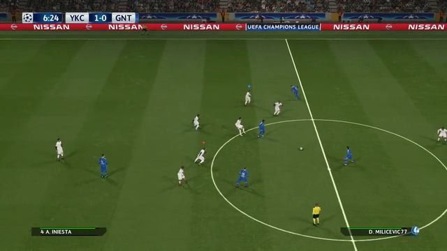 Pro Evolution Soccer 2016 (My Club) UEFA Challenge Cup Week 1 смотреть онлайн