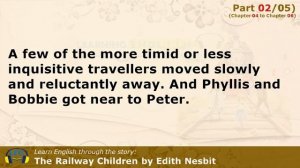 Learn English through story ? level 7 ? The Railway Children by Edith Nesbit (Part 02/05)