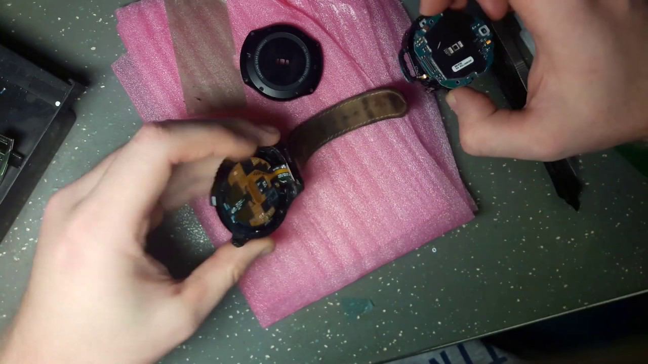Разборка часов Samsung Gear S3 Frontier (SM-R760) смотреть онлайн