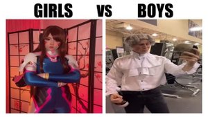 Girls cosplay vs Boys cosplay (Dr Livesey)