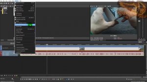 Как отделить звук от видео в Sony Vegas 15. Sony Vegas 15.