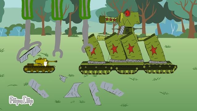 Прокачка кв44 Мощь кв - Мультики про танки