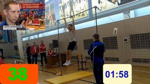 новый мировой рекорд за 4 мин. - 68 чистых подтягиваний / образец идеальной техники от Д. Шелкопляс