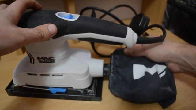 Шлиф машинка, вибрационная MAC ALLISTER MSSS200 200W из Европы! смотреть онлайн