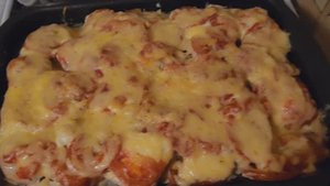 КАРТОФЕЛЬ С КУРИНЫМ ФИЛЕ В ДУХОВКЕ. ПАЛЬЧИКИ ОБЛИЖИТЕ. ВКУСНОТИЩА.
