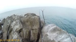 Рыбалка в Приморье, на окуня-терпуга.