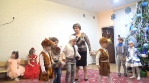 Новогодний утренник,  детский садик 255