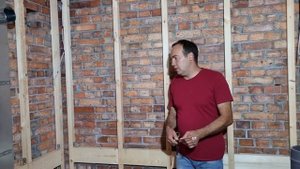 Этапы отделки парной Этап 1