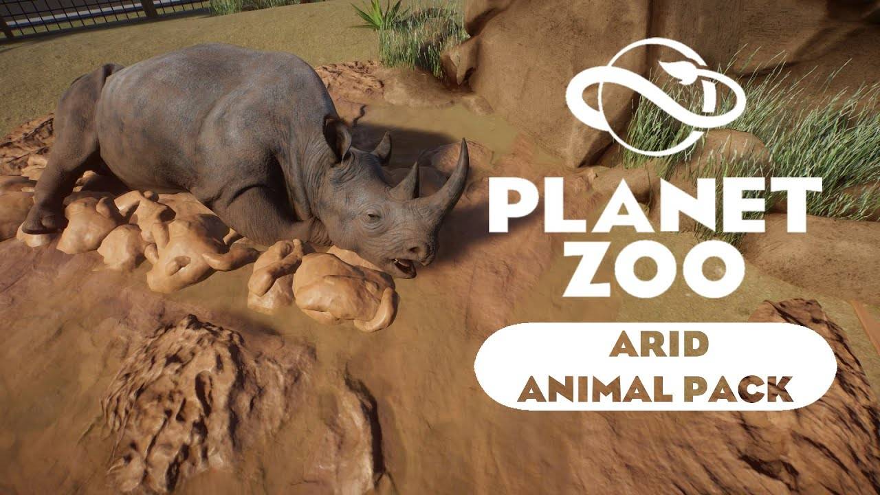 Planet Zoo: Arid Animal Pack - Чёрный носорог