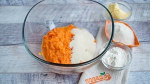 Морковное суфле с манкой