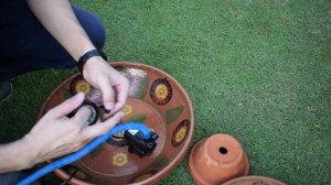 Amazing ! Easy DIY fountain using Clay saucers | Birds Bath | Garden Fountain | Great Ideas