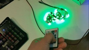 Светодиодная RGB лента,  подсветка стола