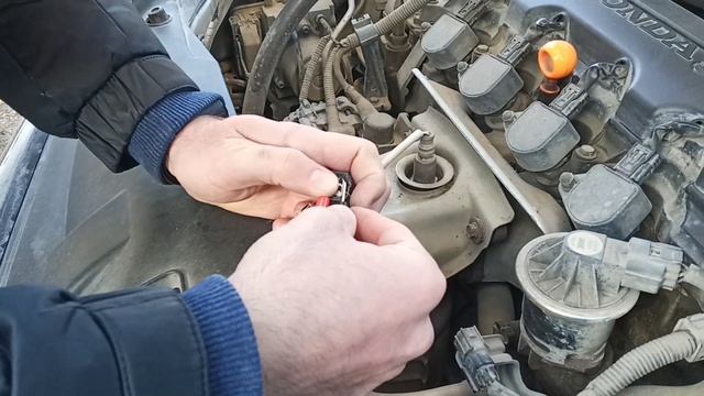 Проверка лямбда зонд (датчик кислорода) на Honda Civic 4D VIII