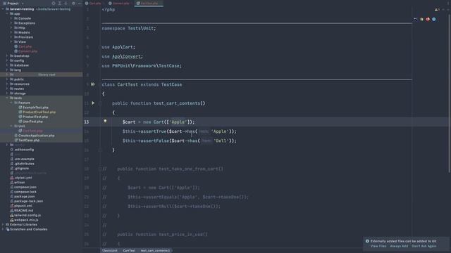 #12 Testing in Laravel | Create and Make PHP Unit Tests | Laravel Testing Tutorial