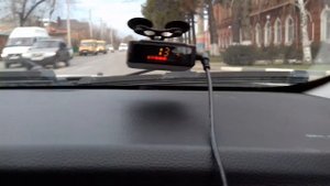 Обзор на бюджетный антирадар с функцией GPS Karadar G820STR