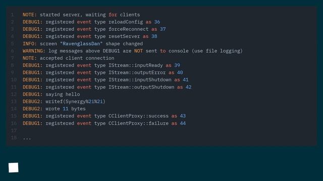 Synergy stopped moving cursor over to client computer (config worked previously) смотреть онлайн