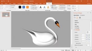 PowerPoint Art: Create an Animated 3D Swan