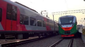 ЭД4м-0500 "ЦППК" и ЭС1-023/015 "Ласточка"