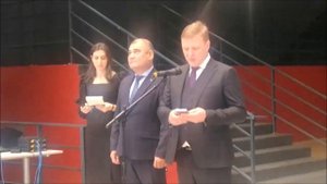Выступление Олега Капитанова на праздничном мероприятии к Дню защитника Отечества в Санкт-Петербург