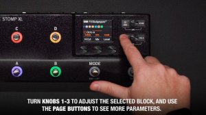 Line 6 | HX Stomp XL | Block Editing and Preset Building
